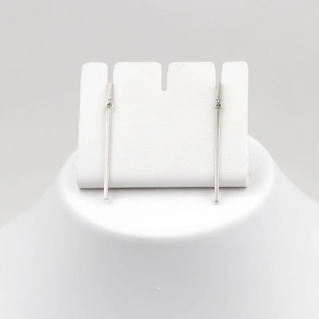 Buy Silver Elite Bar Earrings Online