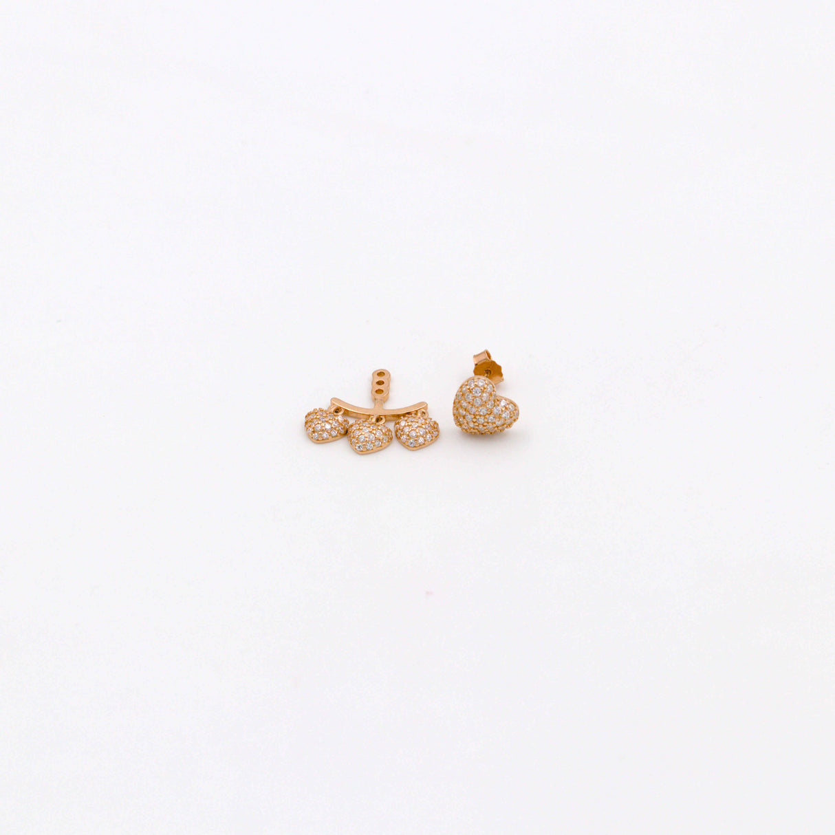 Heart Shape Earrings for Girls