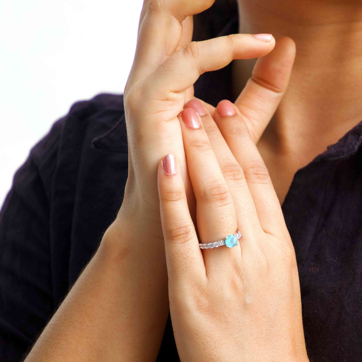 Ocean Radiance Silver Ring