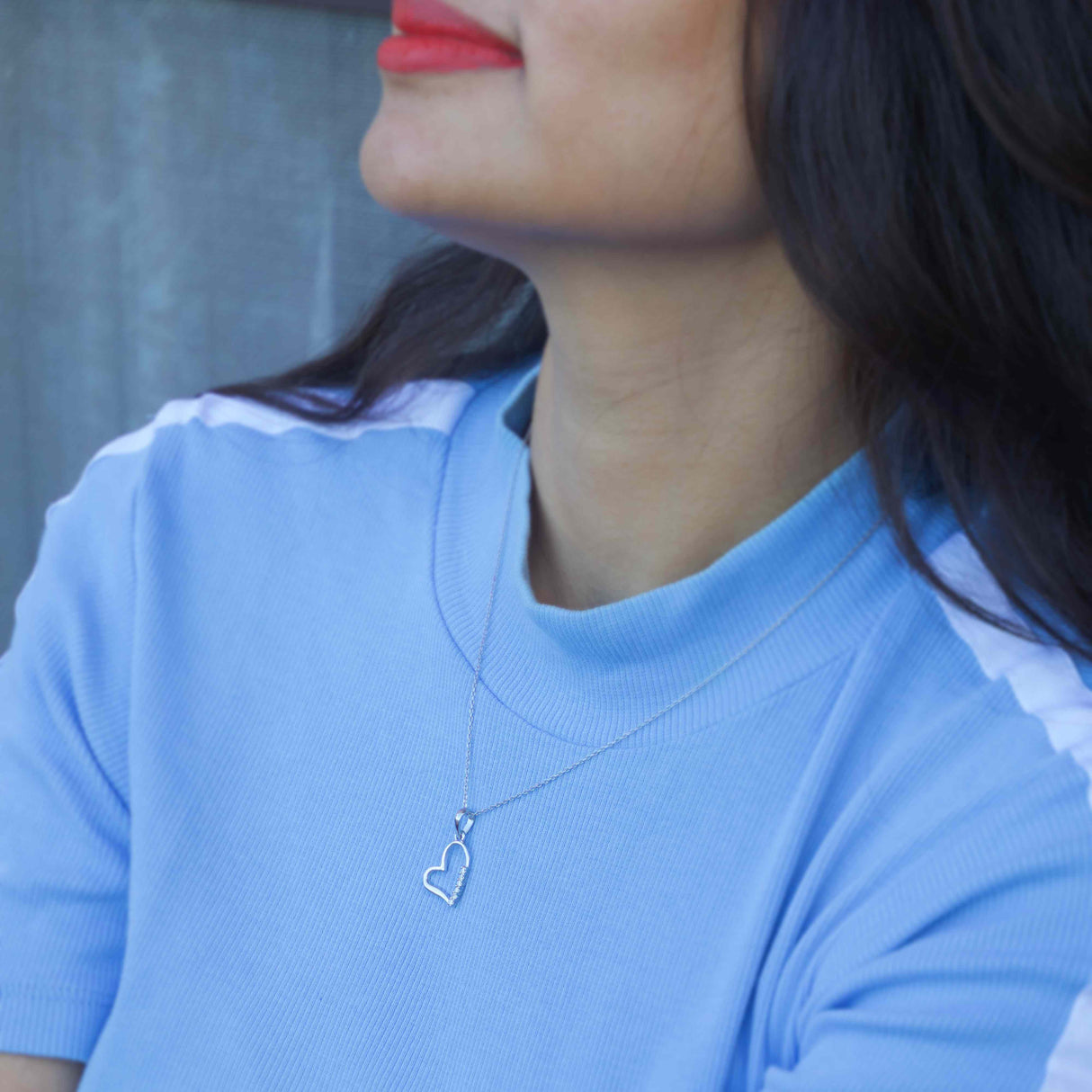 Love's Glow Silver Pendant