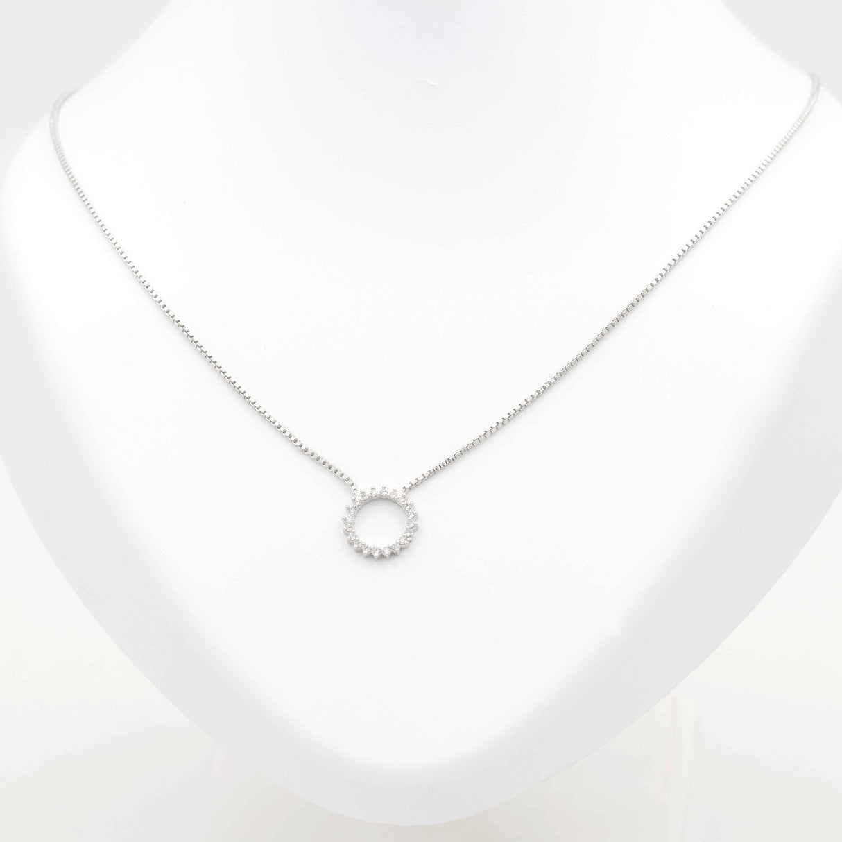 Silver Sunshine Glow Necklace