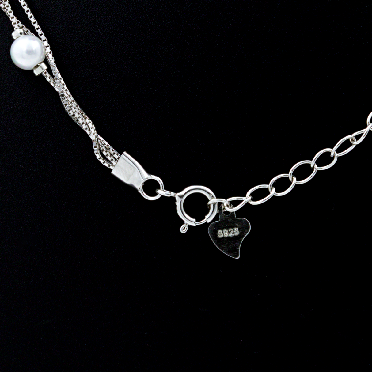 Freshwater Pearl Silver Necklace