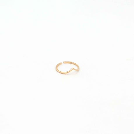 Rose Gold Vertex Glow Ring Band