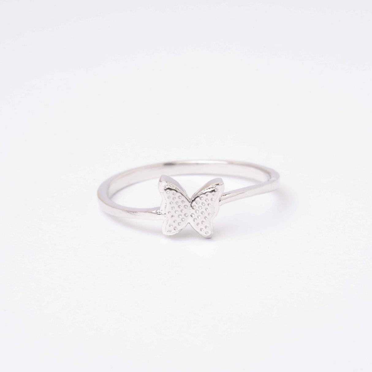 Silver Butterfly Dreams Ring