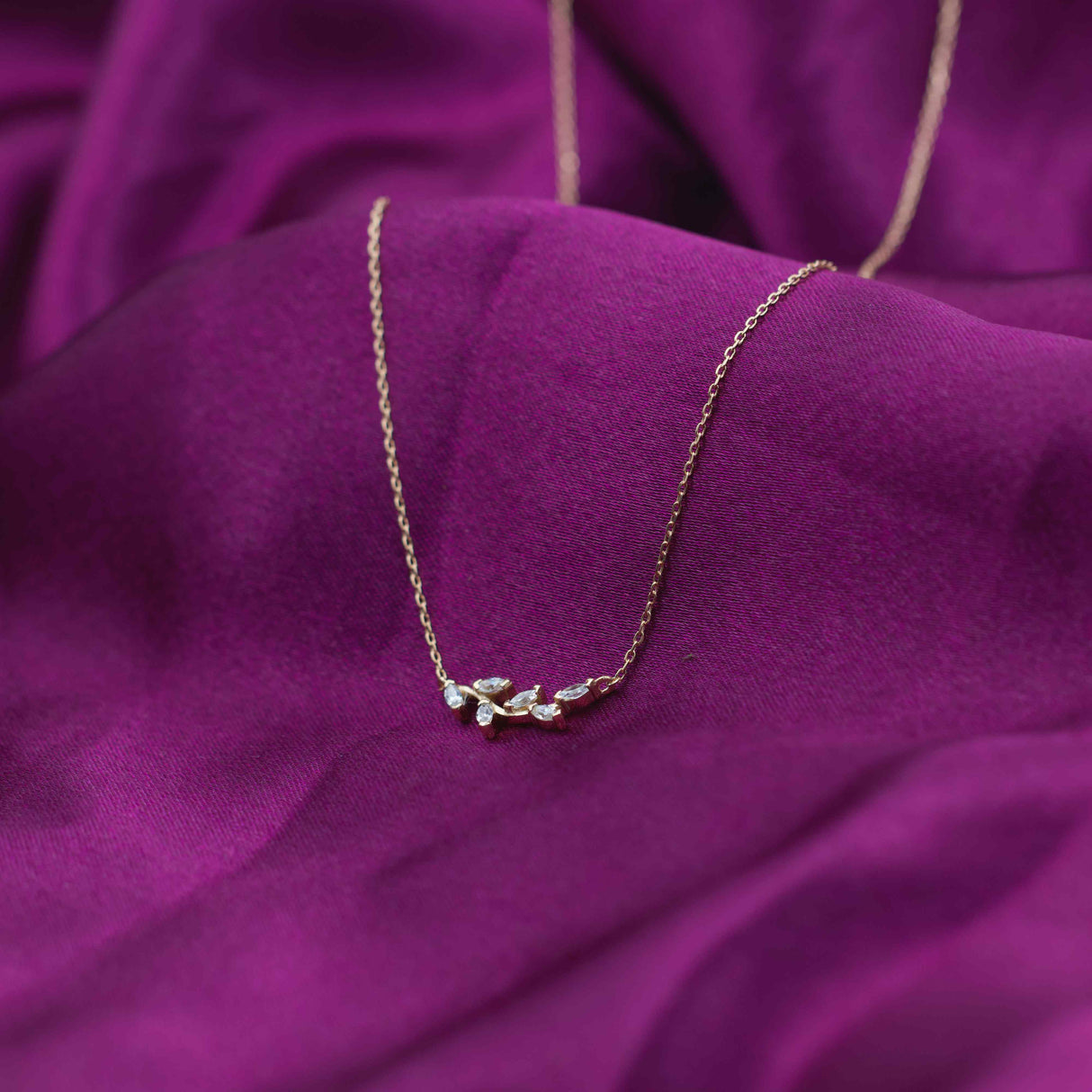 Rose Gold Breeze Necklace