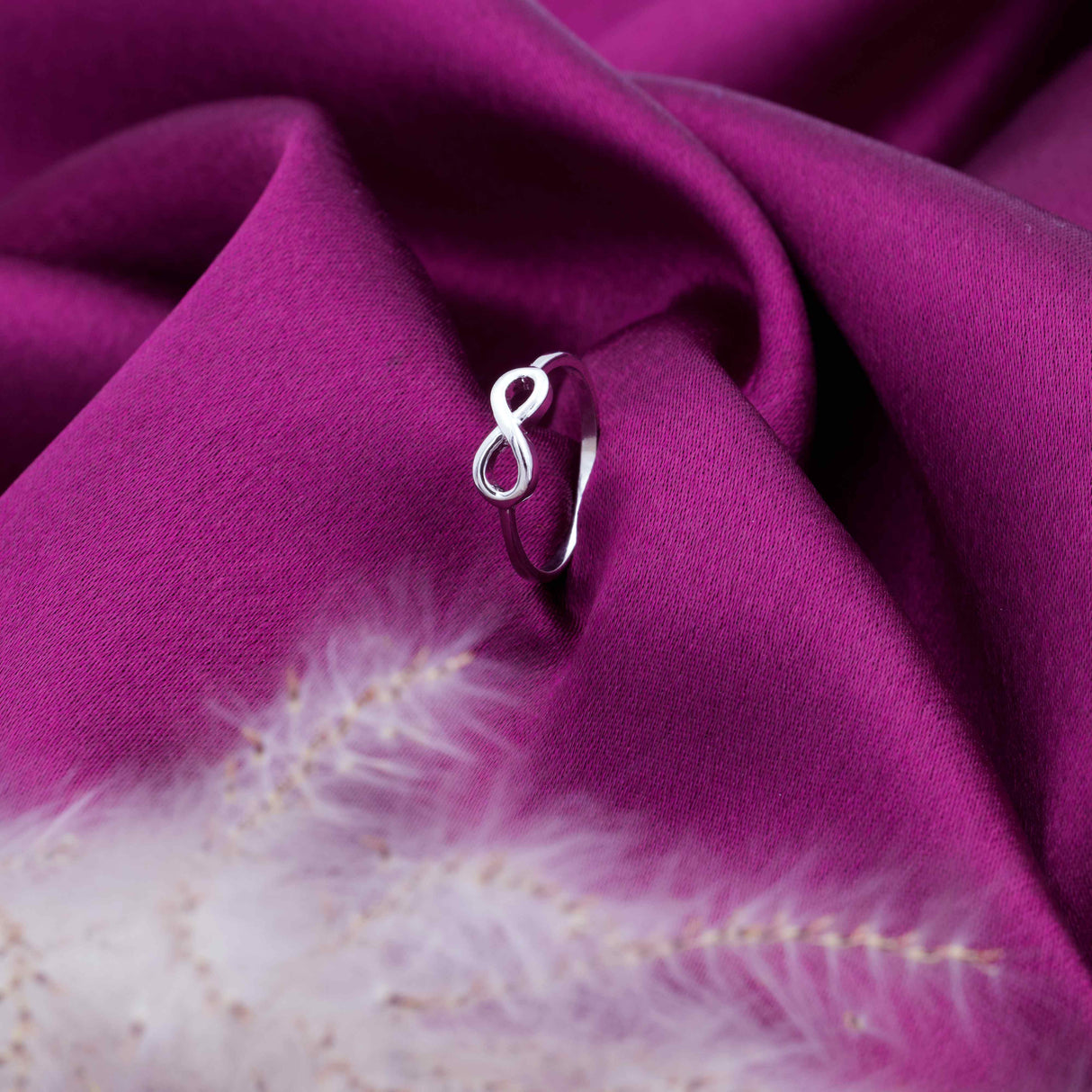 Silver Endless Promise Ring