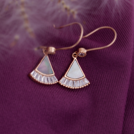 Buy Rose Gold Hook Earrings Online