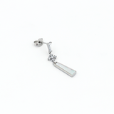 Buy Silver Zircon Drop Earrings