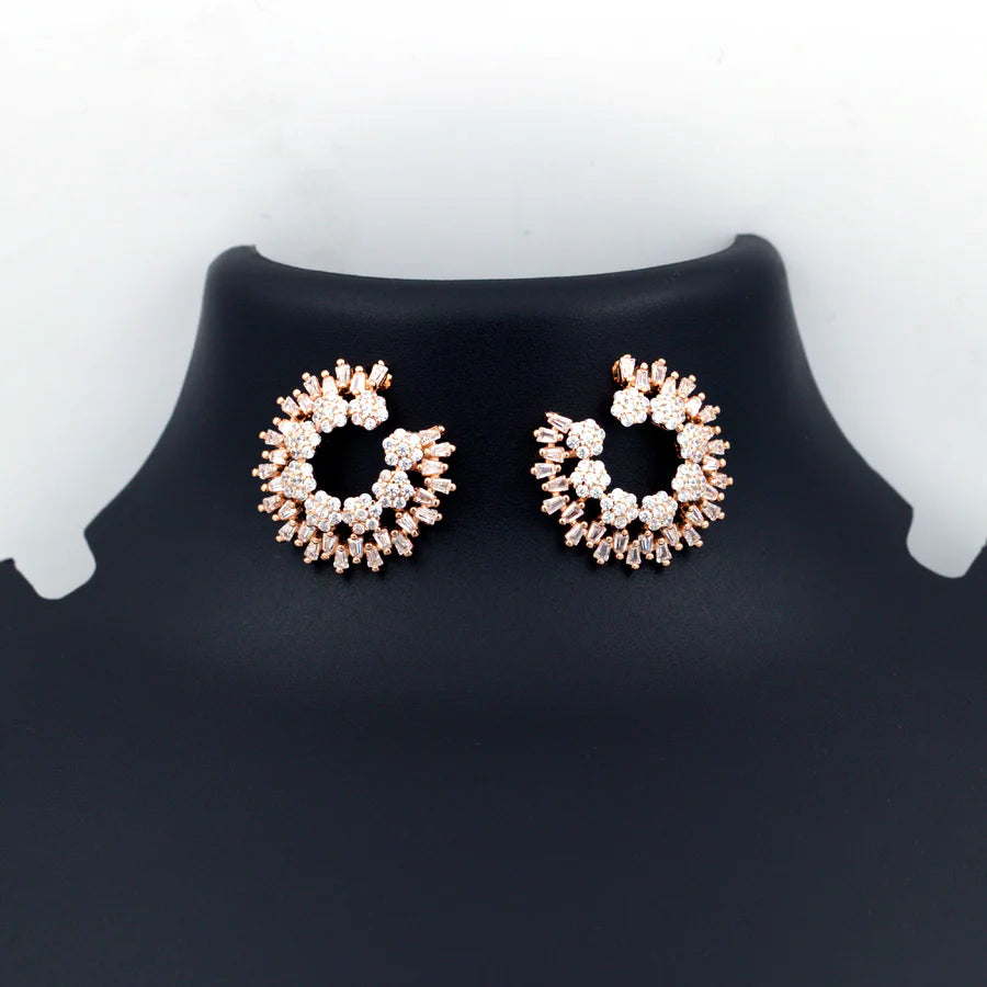 Premium Rose Gold Earrings Online