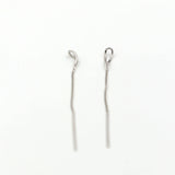 Pure Silver Drop Earrings for Girls