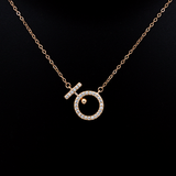 Circle Of Life Rose Gold Necklace