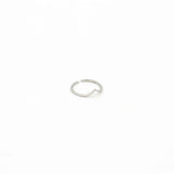 Silver Vertex Glow Ring Band