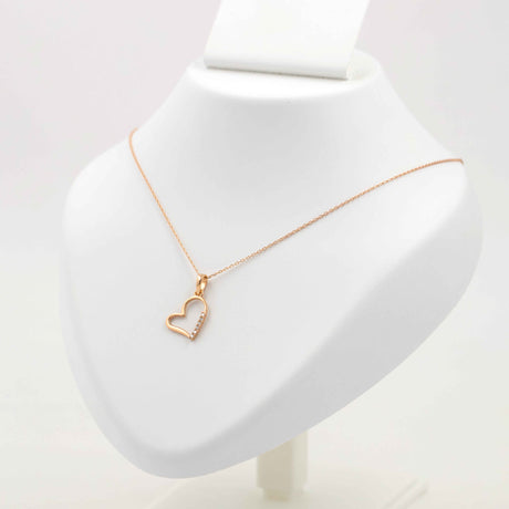 Love's Glow Rose Gold Pendant