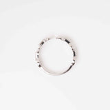 Silver Linked Sparkle Ring