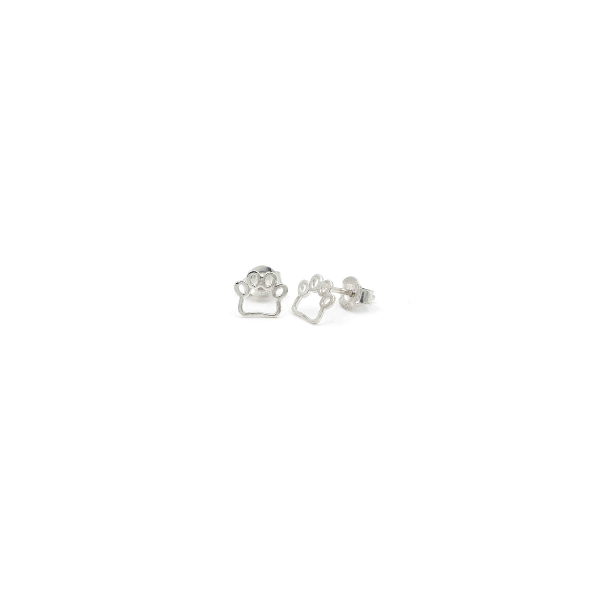 Paw Print Elegance Earrings