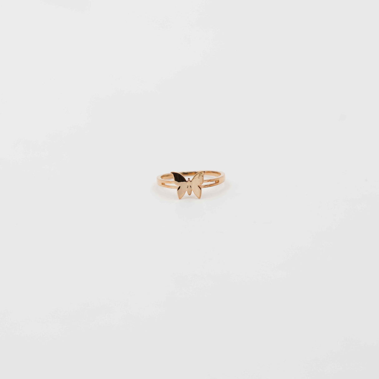 Rose Gold Fluttering Elegance Ring