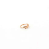 Rose Gold Leaf Flair Ring