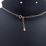 Circle Of Life Rose Gold Necklace