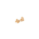 Love's Web Rose Gold Earrings