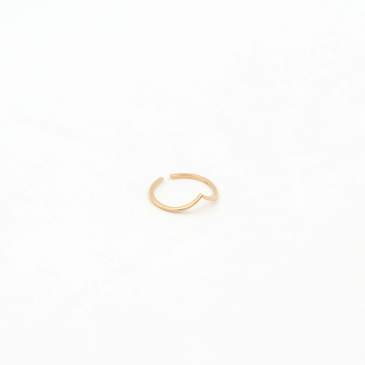 Rose Gold Vertex Glow Ring Band