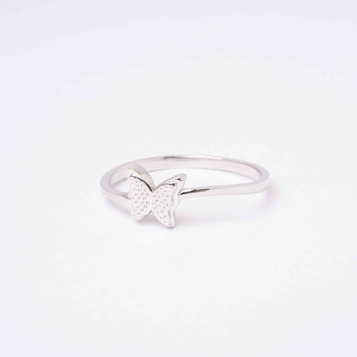 Silver Butterfly Dreams Ring