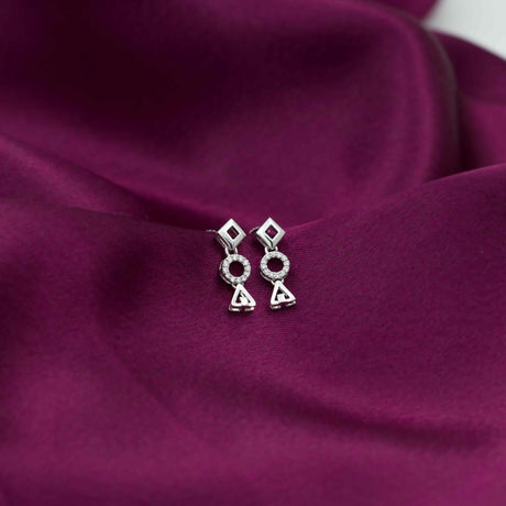 TetraShape Dangle Earrings