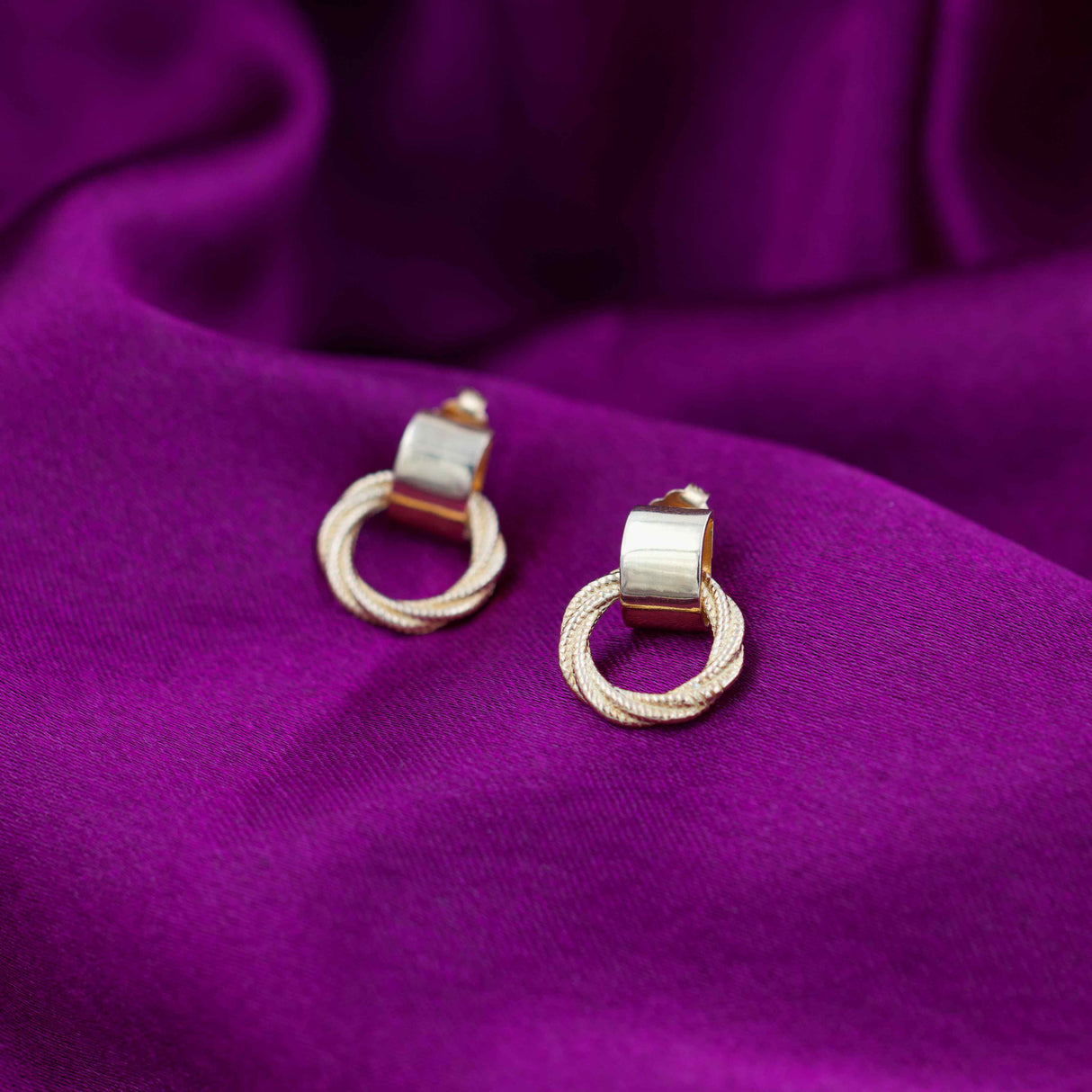 Rose Gold Harmony Earrings